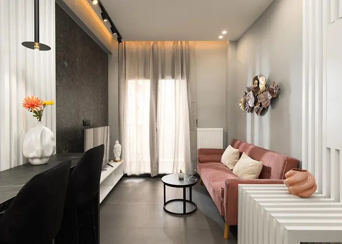 아파트호텔 Fos Premium By Halu! - Modern Living In A Brand New Building 테살로니키
