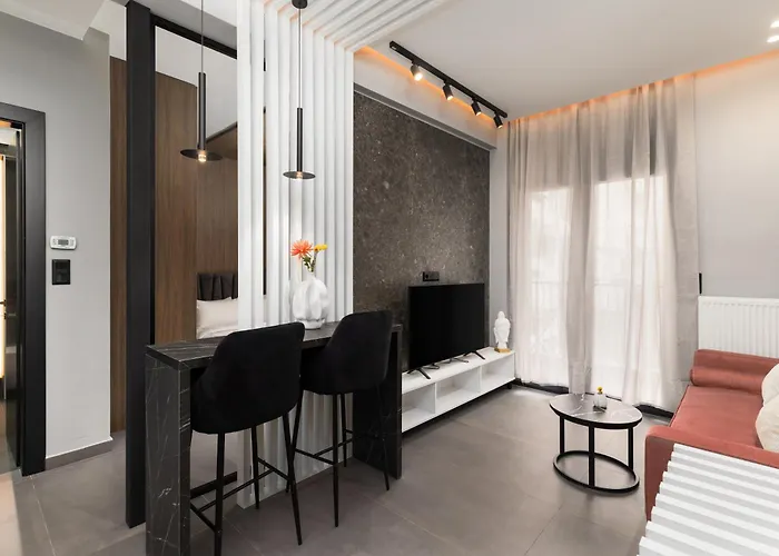 Fos Premium By Halu! - Modern Living In A Brand New Building 아파트호텔 테살로니키