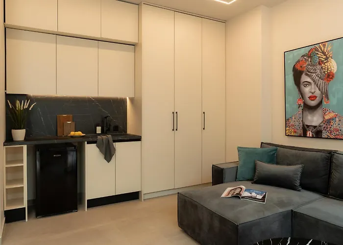 Fos Premium By Halu! - Modern Living In A Brand New Building 아파트호텔 테살로니키